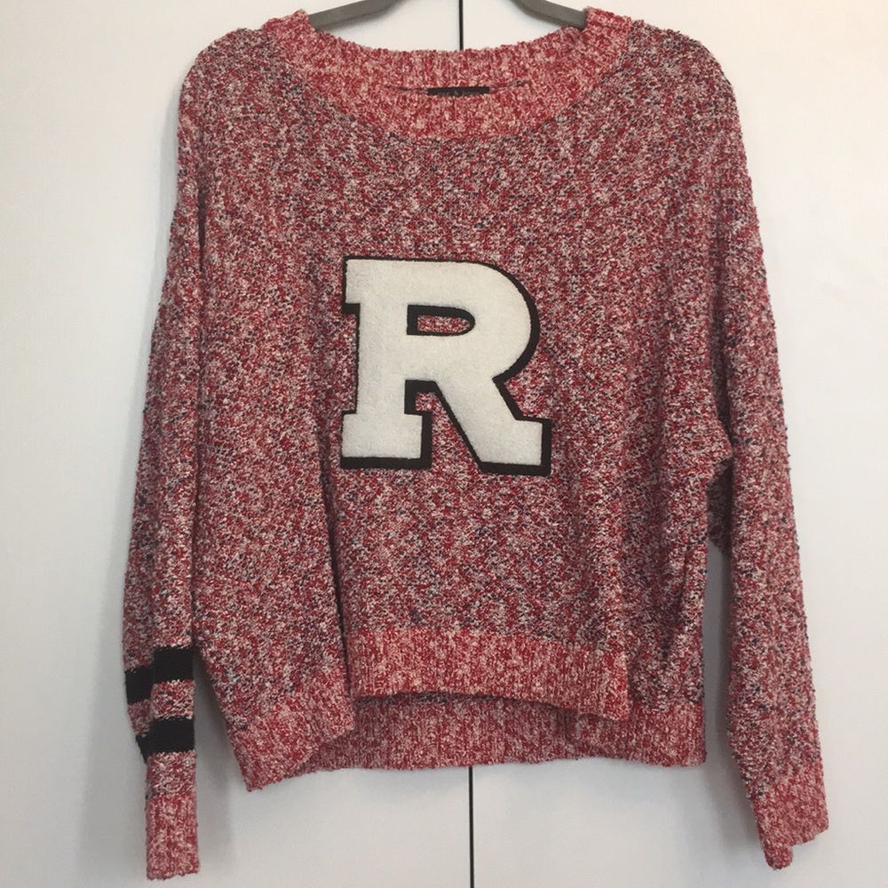 Rag & Bone Varsity “R” Sweater